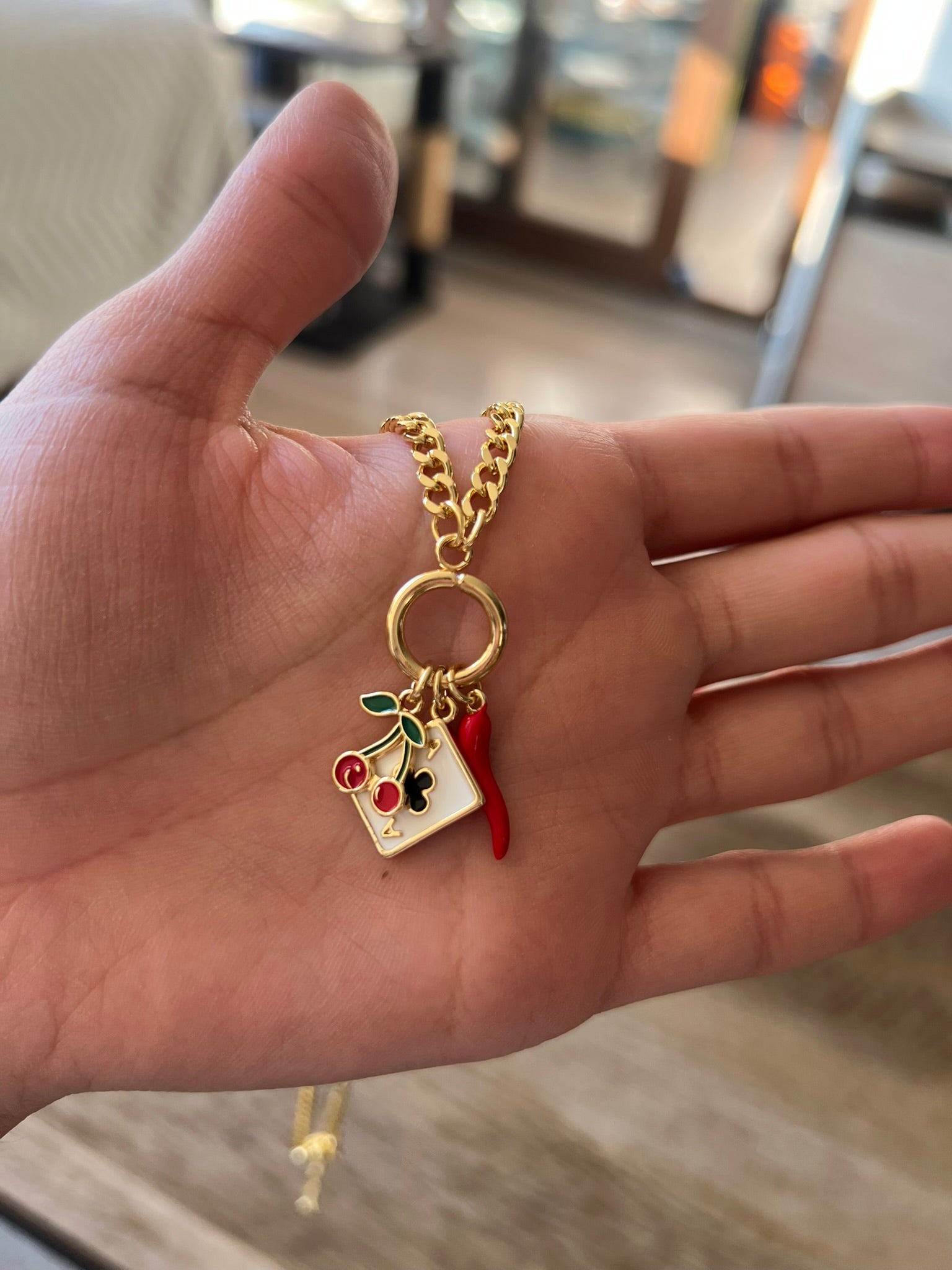 Collar Lucky Charm Gold