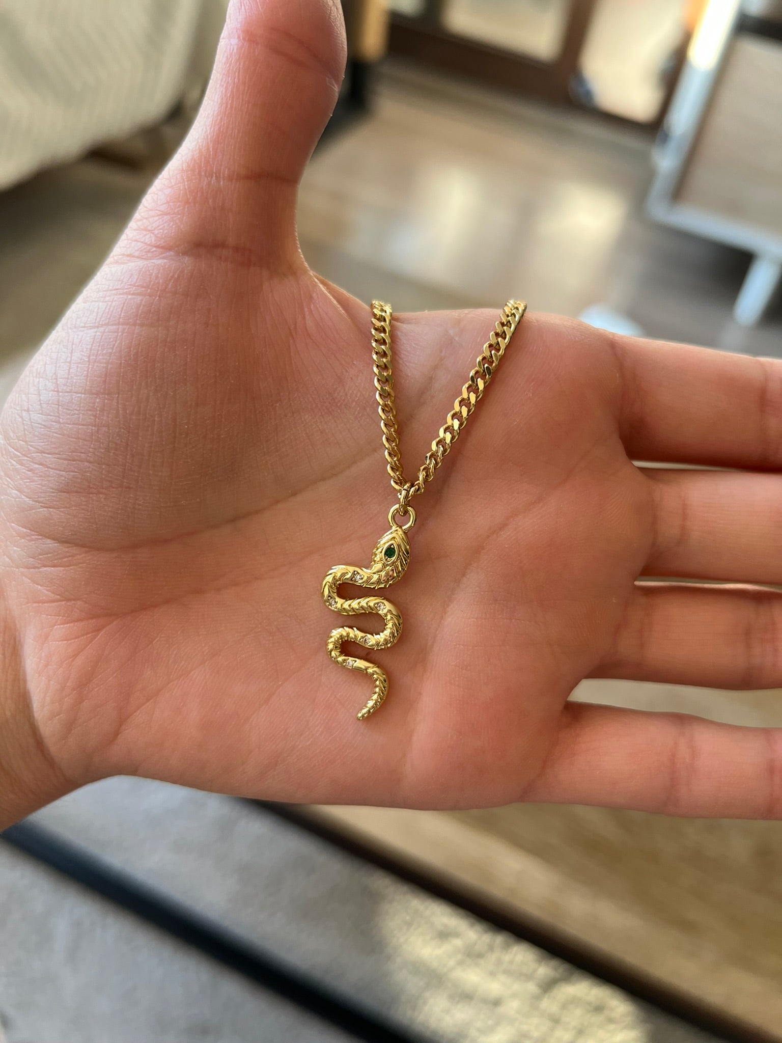 Collar Snake Gold