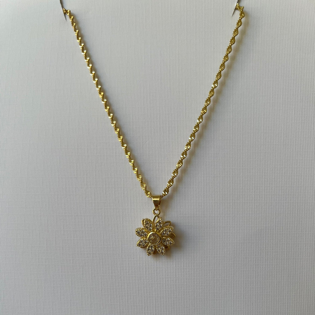 Collar Girasol Giratorio