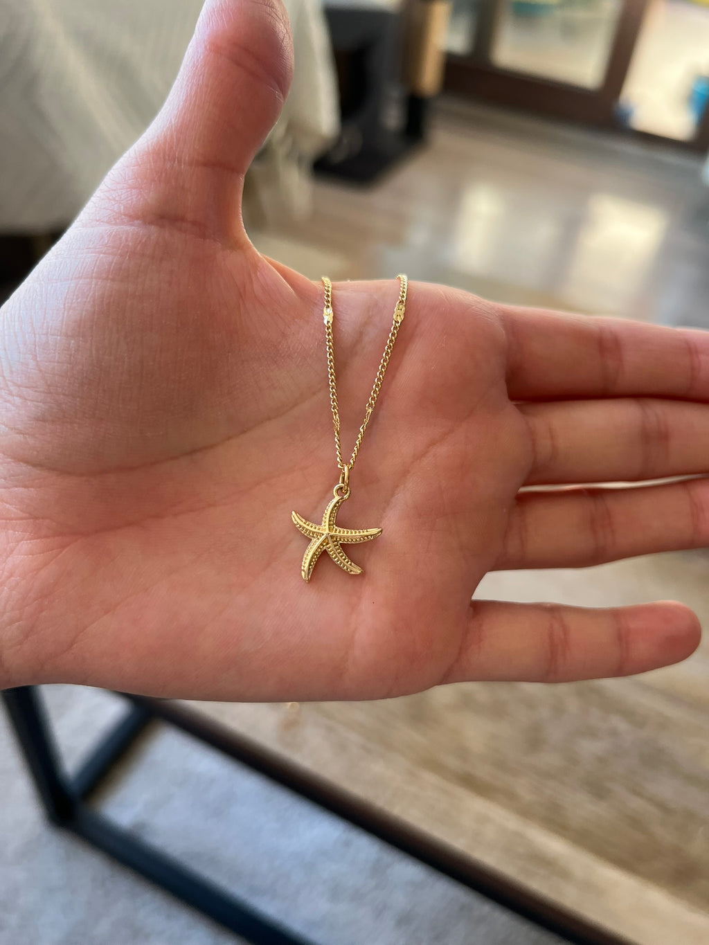 Collar Golden Starfish