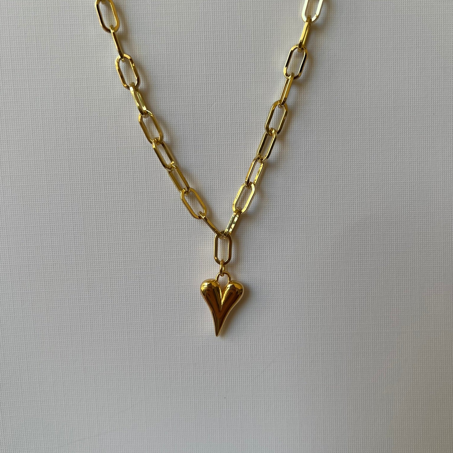 Collar Bold Heart Chain