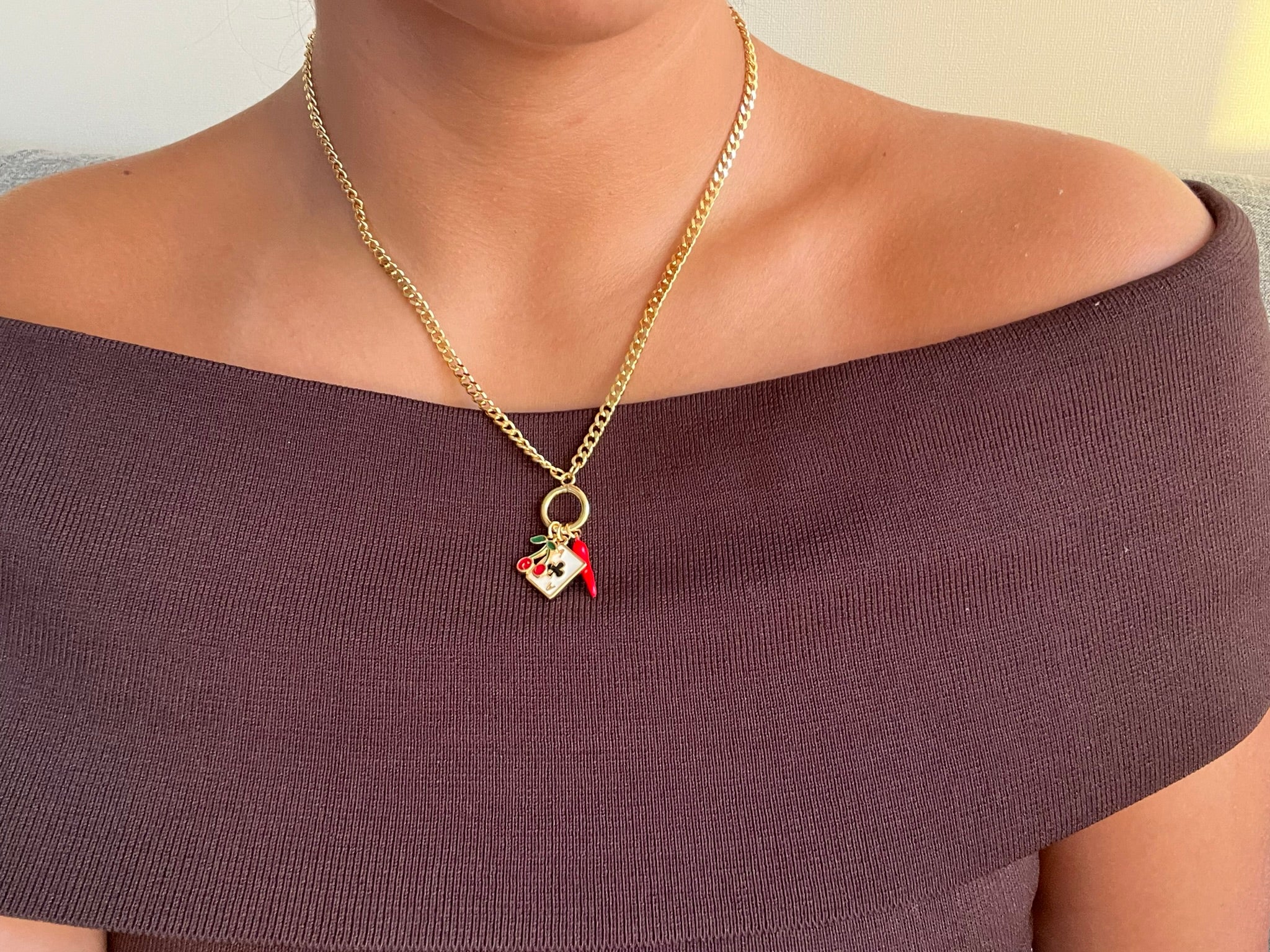 Collar Lucky Charm Gold