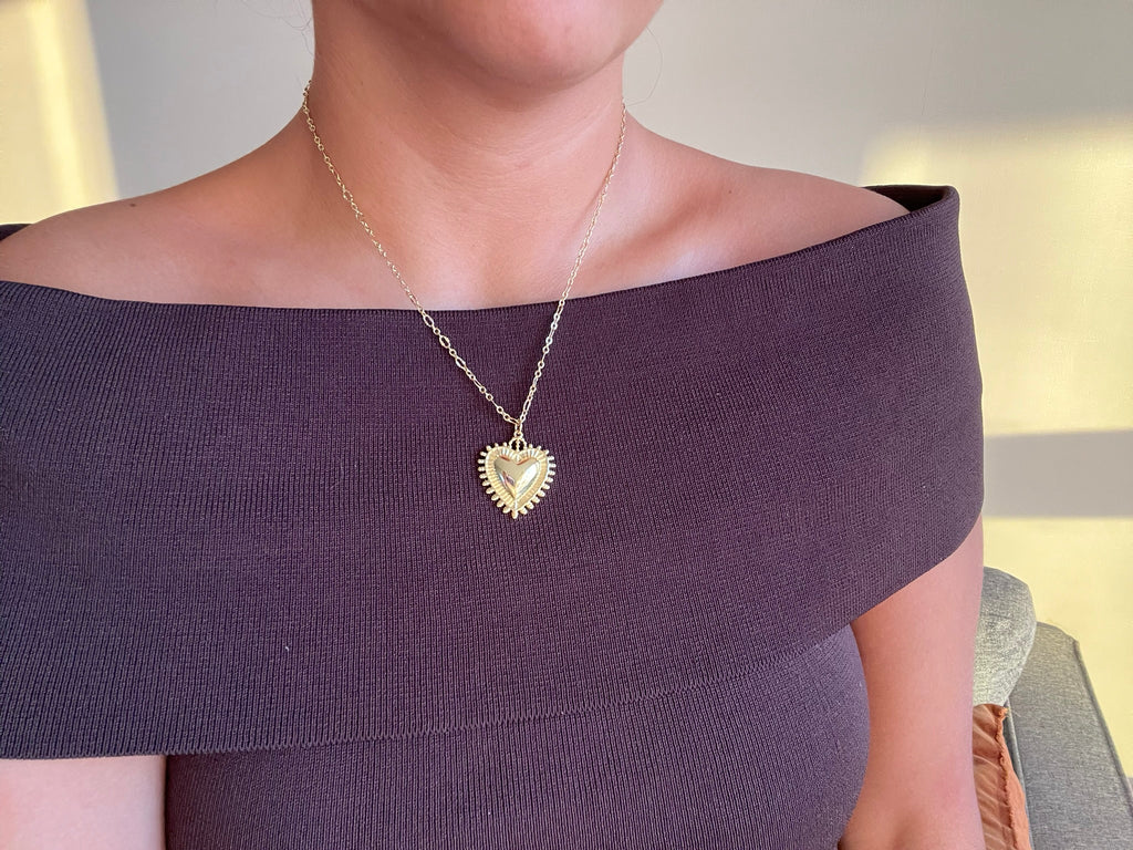 Collar Heart Gold