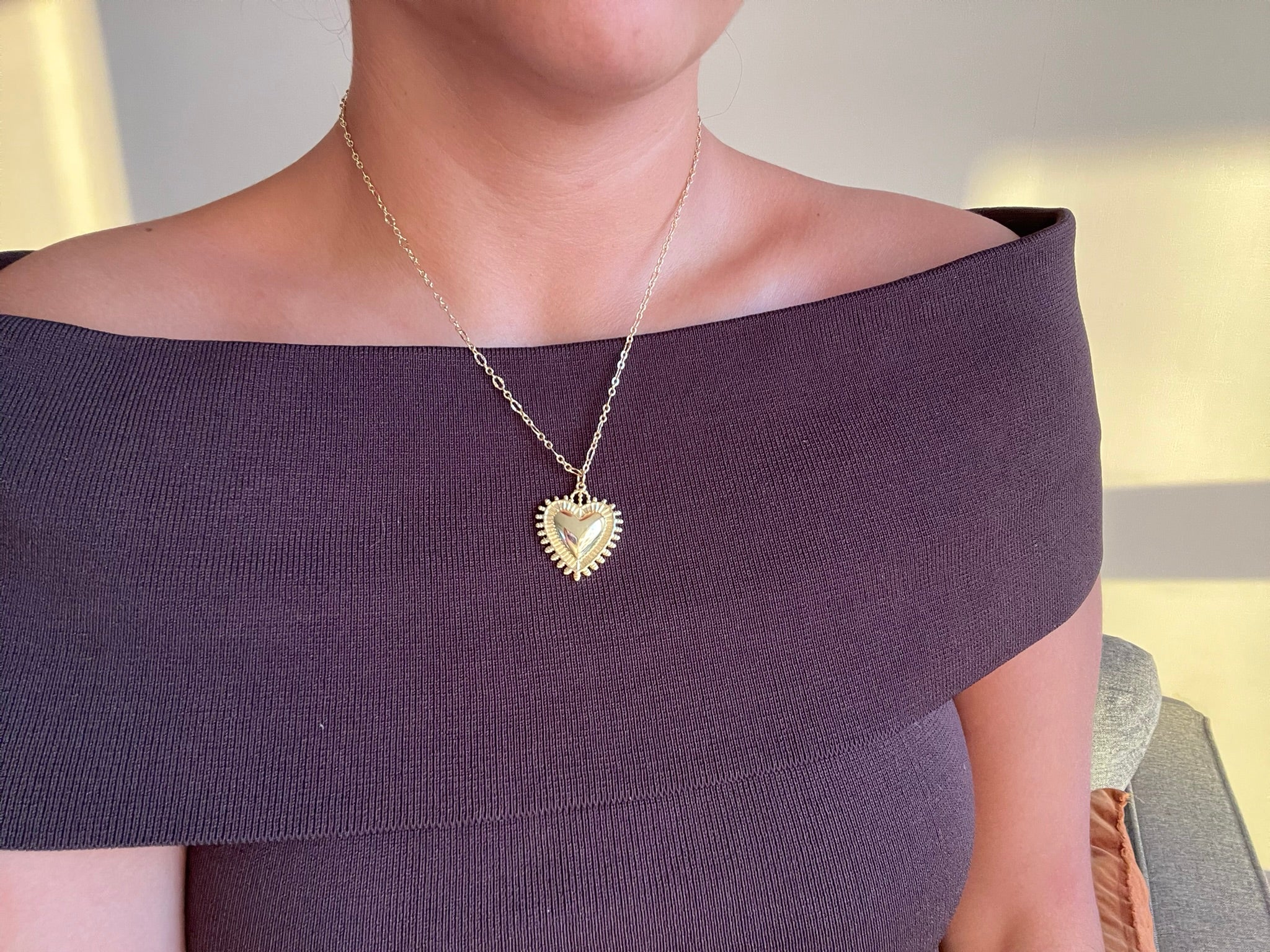 Collar Heart Gold