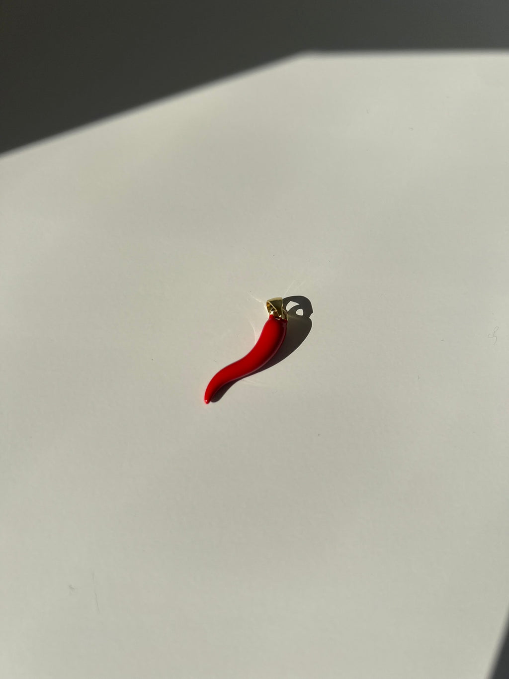 Collar Cornicello Rosso