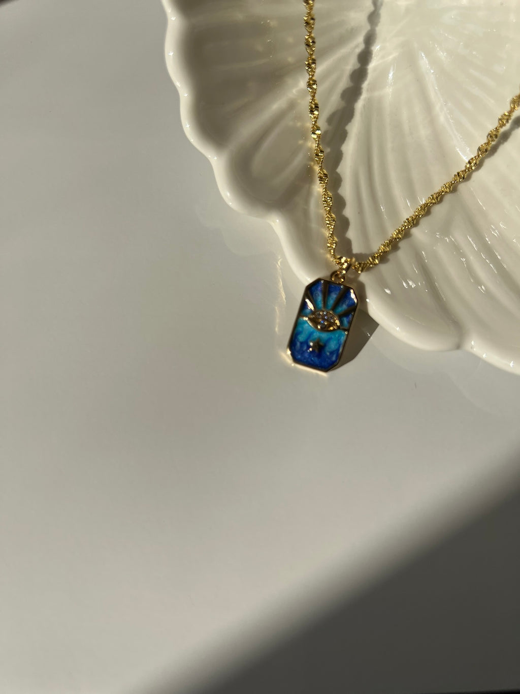 Collar Blue Eye Amulet