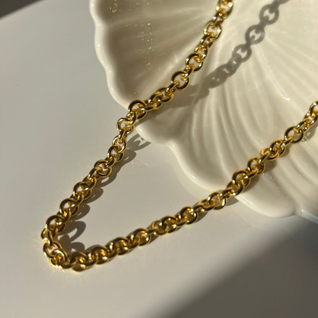 Choker Golden Chain Bold