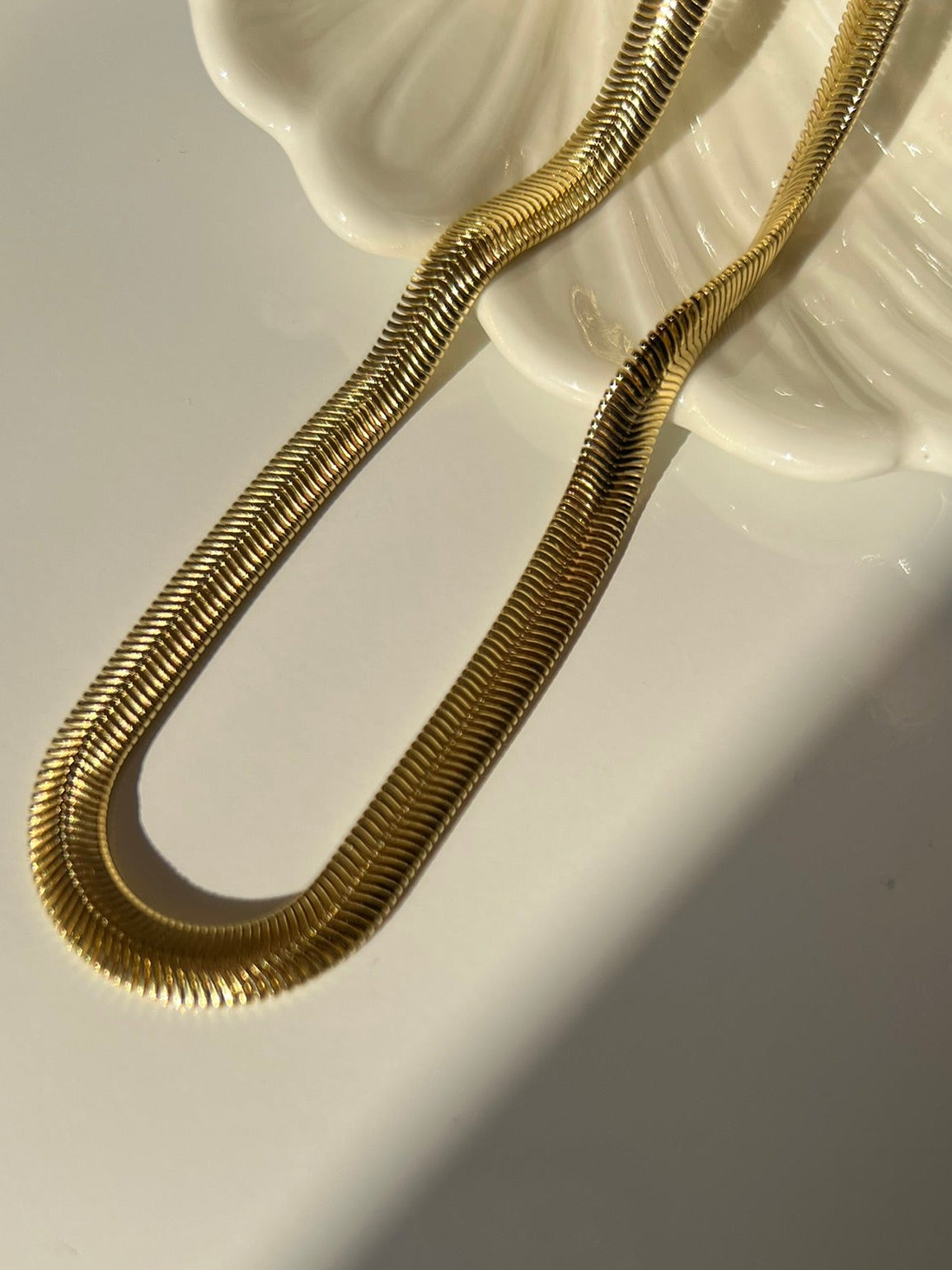 Cadena Serpiente Gold XL