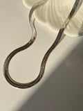 Cadena Serpiente Plateado
