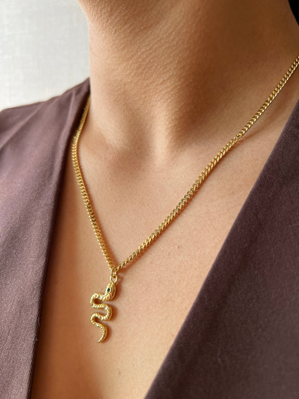 Collar Snake Gold