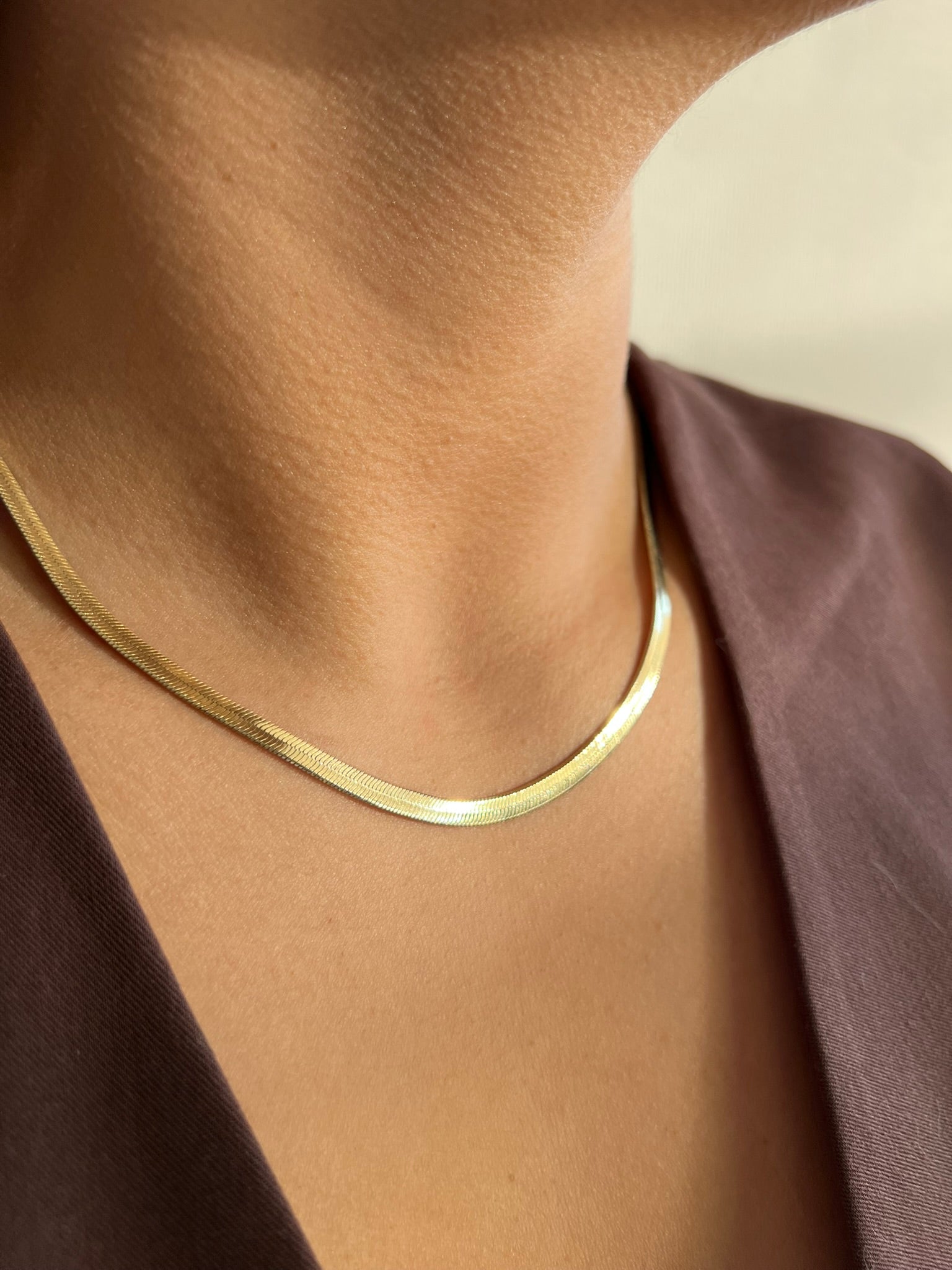 Cadena Serpiente Gold
