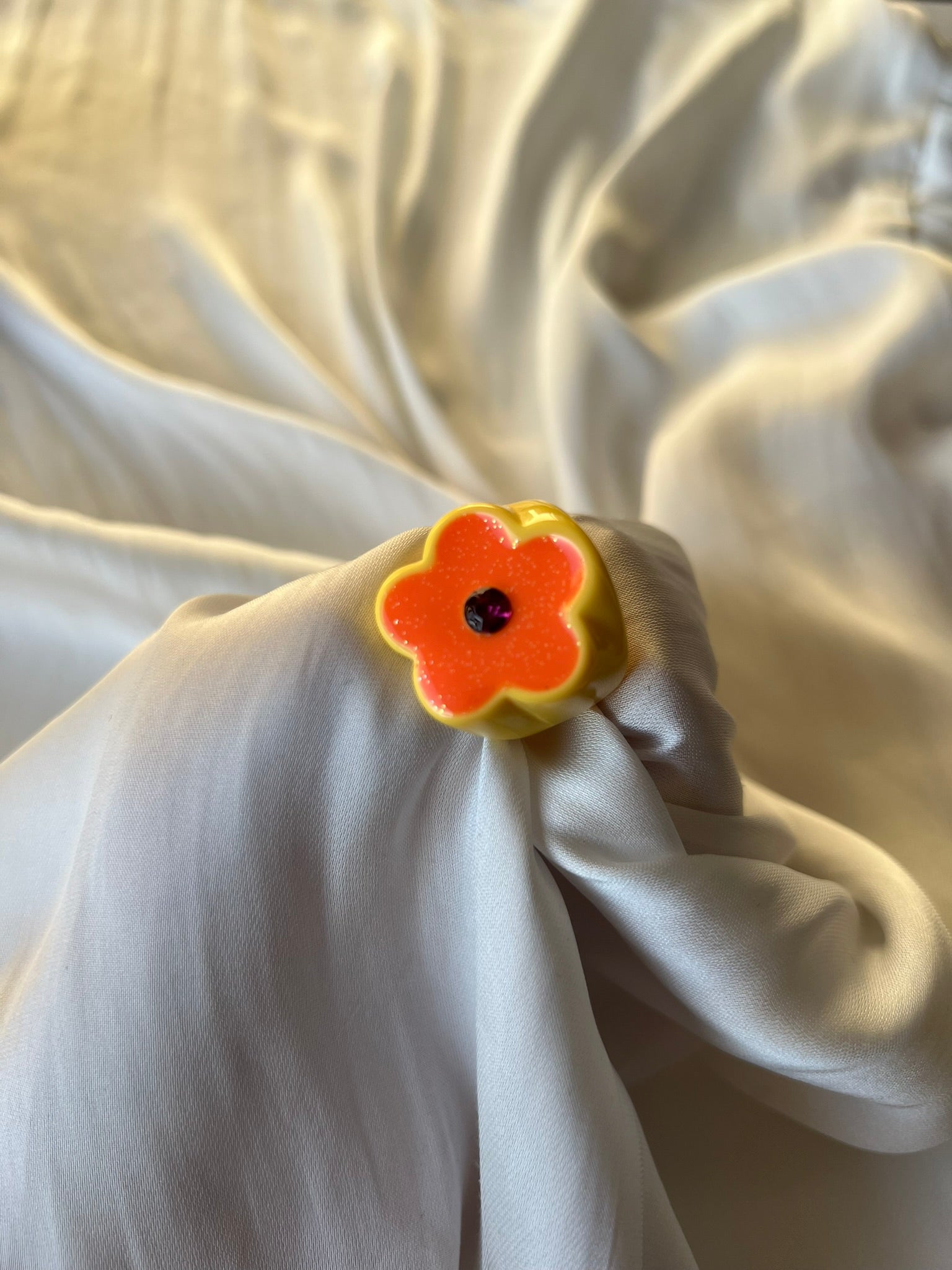 Anillos Flor Colores