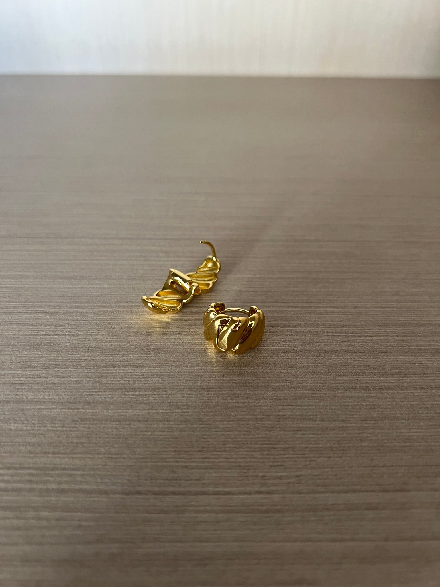 Aro Trenza Acero Inoxidable Baño Oro